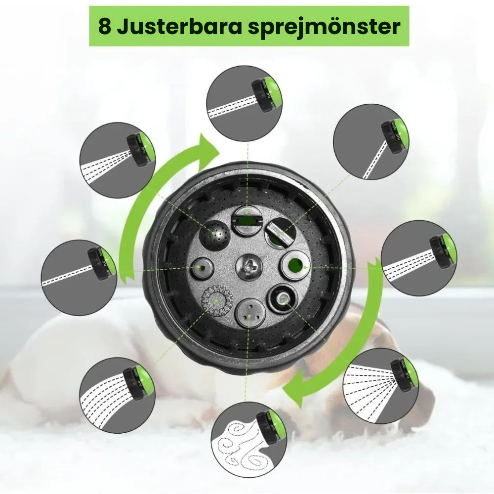 Pet Jet Pro Skumspruta + Adaptrar