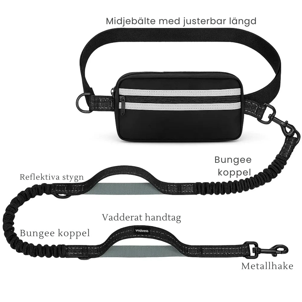 Elastiskt Handsfree Koppel
